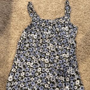 American Eagle Floral Sleeveless Dress